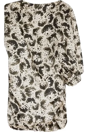 DRIES VAN NOTEN Oberteil mit abstraktem Print