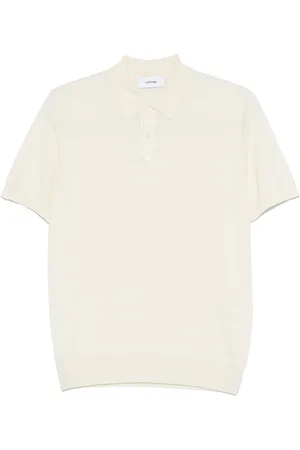 LARDINI Fein gestricktes Poloshirt