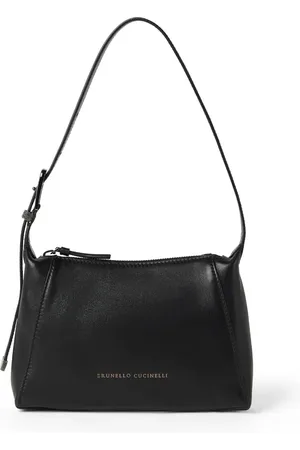 Brunello Cucinelli Schultertasche mit Logo-Prägung