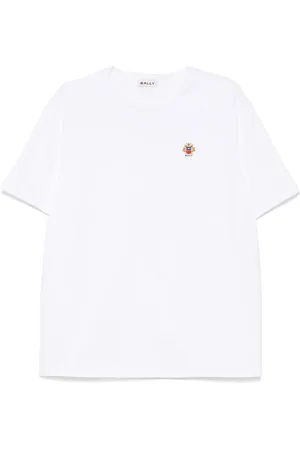 Bally T-Shirt mit Logo-Stickerei