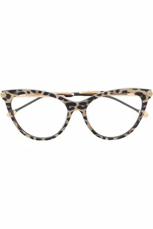 Philipp Plein Cat-Eye-Brille mit Logo