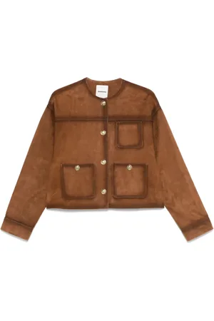 Sandro Jacke aus Wildleder