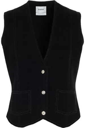 Barrie Ärmellose Jacke mit Wildleder-Effekt