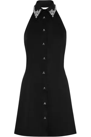 Philipp Plein Minikleid mit Kristallen
