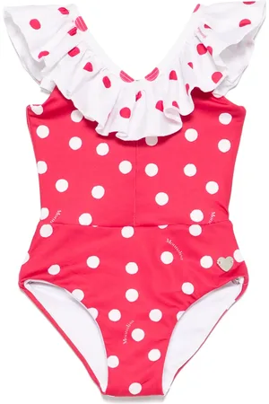 MONNALISA Badeanzug mit Polka Dots