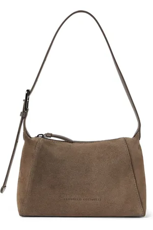Brunello Cucinelli Schultertasche mit Monili-Verzierung