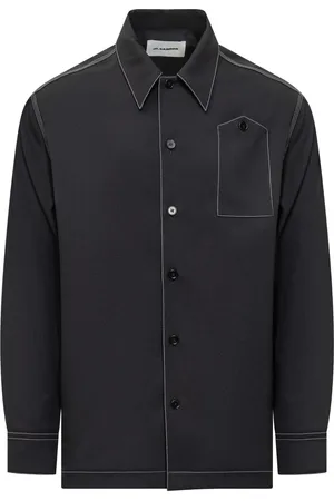 Jil Sander Hemd mit Kontrastnähten