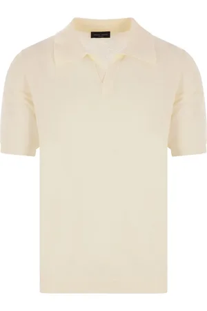 Roberto Collina Fein gestricktes Poloshirt