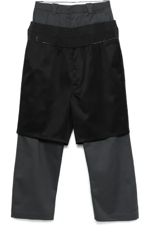 Maison Margiela Hose im Layering-Look