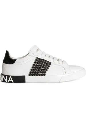 Dolce & Gabbana Sneakers mit Strassverzierung