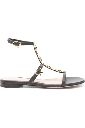 Gianvito Rossi Sandalen mit Applikation