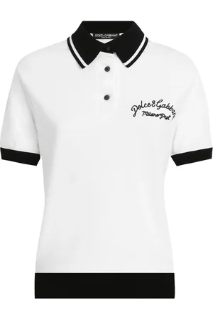 Dolce & Gabbana Poloshirt mit Logo-Stickerei