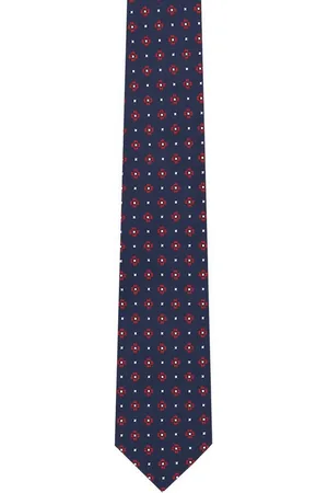 Ermenegildo Zegna Seidenkrawatte mit Jacquardmuster