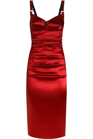 Dolce & Gabbana Midikleid mit Bustier-Oberteil