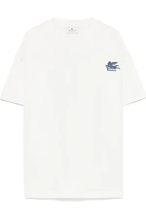 Etro T-Shirt mit Pegaso-Stickerei