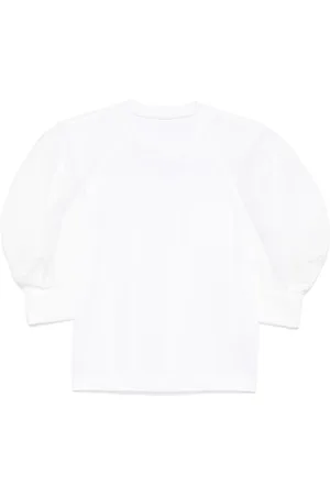 SACAI T-Shirt mit Puffärmeln
