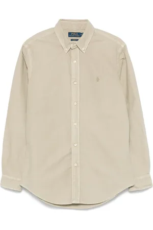 Ralph Lauren Hemd mit Logo-Stickerei