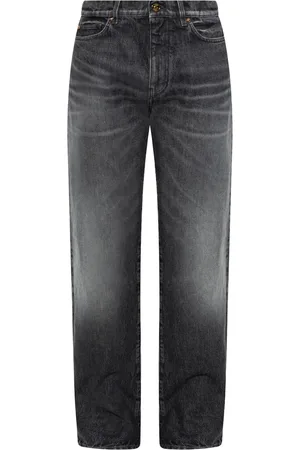 VERSACE Jeans mit Logo-Stickerei