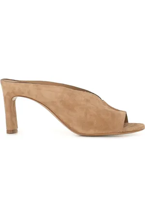 ROBERTO DEL CARLO Wildleder-Mules 80mm