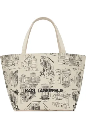 Karl Lagerfeld X Jorge Parra Tote Bag mit Print