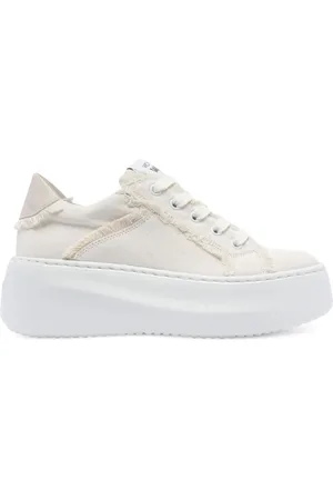 vic matiè Sneakers mit ausgefranster Krempe