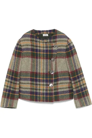 VALENTINO GARAVANI 1980 Karierte Jacke