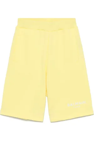 Balmain Shorts mit vorstehendem Logo