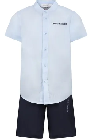Trussardi Set aus Hemd und Shorts