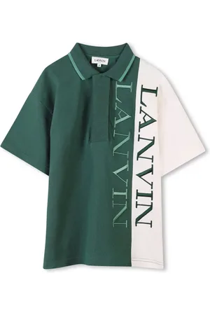 Lanvin Poloshirt in Colour-Block-Optik