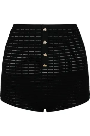 GENNY Hoch sitzende Shorts
