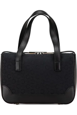 Céline 2000 C Macadam Handtasche aus Canvas