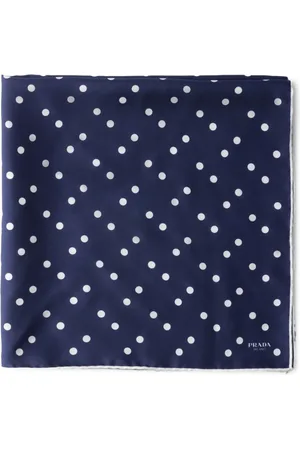 Prada Schal mit Polka Dots