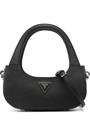 Guess Handtasche mit Logo-Schild