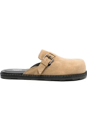 Moschino Pantoletten aus Wildleder