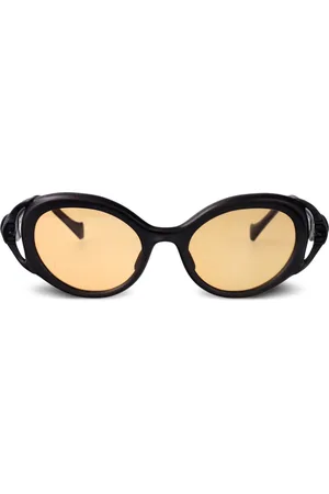 YOHJI YAMAMOTO Sonnenbrille mit geometrischem Gestell