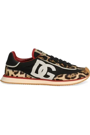 Dolce & Gabbana Sneakers mit Leoparden-Print