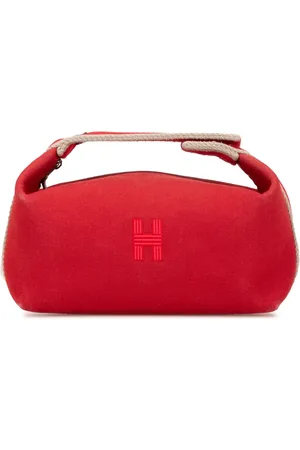 Hermès 2020-2024 kleine Toile Bride A Brac Kosmetiktasche