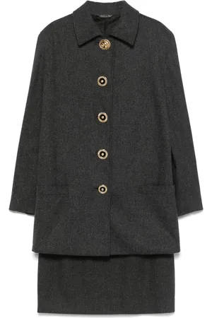 VERSACE 1980s Anzug aus Wolle