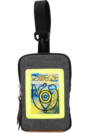 Loewe 2010-2024 Canvas Eye Loewe Nature Neck Pouch Umhängetasche