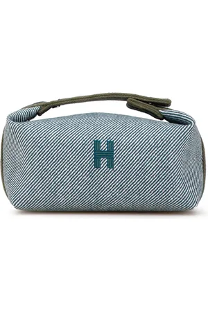 Hermès 2020-2025 kleine Toile Bride A Brac Kosmetiktasche