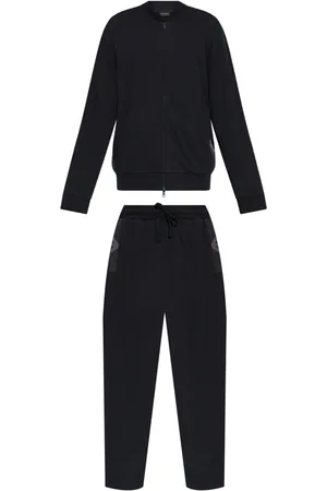 Emporio Armani Hose mit Logo-Print