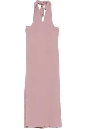 FEDERICA TOSI Mittellanges Kreppkleid