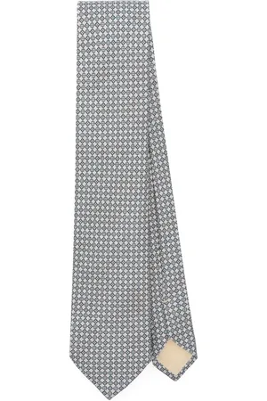 BRIONI Krawatte mit geometrischem Muster