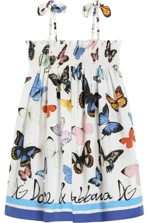 Dolce & Gabbana Kleid mit Schmetterling-Print