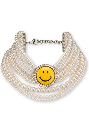 Moschino Smiley Perlenkette