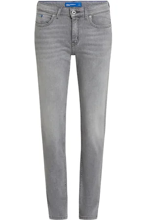 Karl Lagerfeld Halbhohe Slim-Fit-Jeans