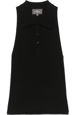 ERIC BOMPARD Top mit Poloshirtkragen