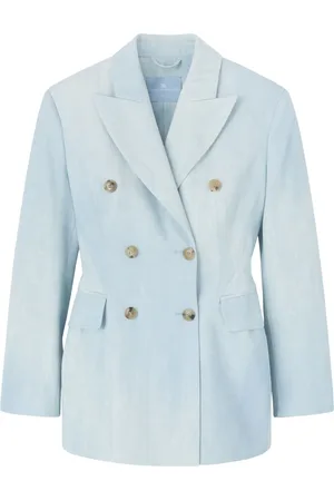 ERMANNO SCERVINO Sakko mit Jeans-Print