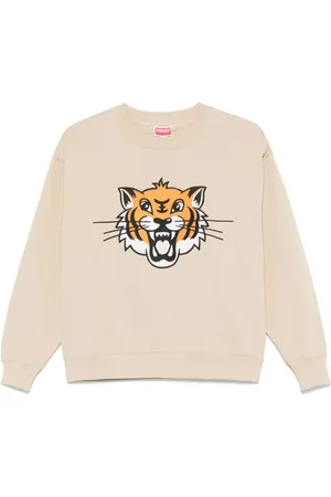 Kenzo Sweatshirt mit Happy Tiger-Stickerei