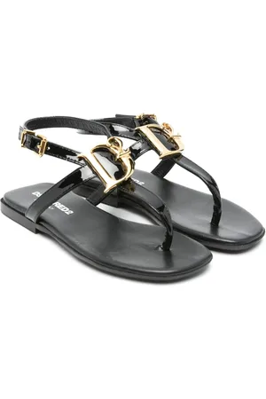 Dsquared2 Sandalen mit Logo-Schild